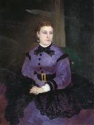 Pierre Renoir Mademoiselle Sicot oil painting